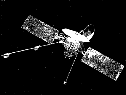 The energy released by polonium during its radioactive breakdown is used in compact heat sources in space probes. This is the Mariner 10, launched November 3, 1973, on the first trip to the planet Mercury.