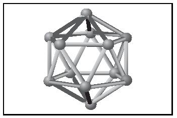 Figure 2. B12 icosahedron.