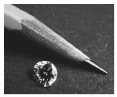 Diamonds and graphite are allotropes of carbon.