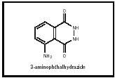Figure 1. Structure of Luminol, 3-aminophthalhydrazide.