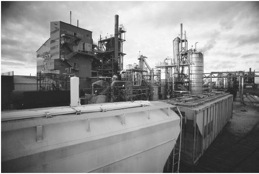 Inorganic chemicals such as chlorine, produced at this plant in Louisiana, are used in the manufacturing of several chlorides, including PVC and hydrochloric acid.