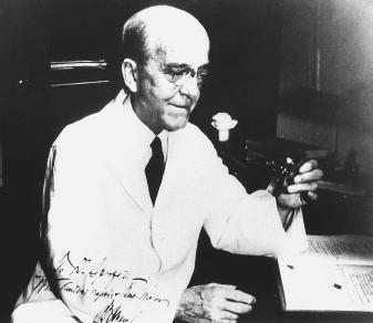 American bacteriologist Oswald Avery, who demonstrated that DNA is the unit of genetic inheritance.