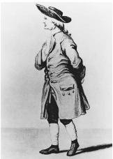 English chemist and physicist Henry Cavendish, who discovered hydrogen.