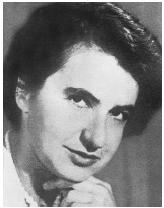 English biophysicist Rosalind Franklin, who made important studies in the structure of DNA.
