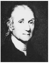 English chemist Joseph Priestley, the first person to isolate a number of gases, including oxygen.