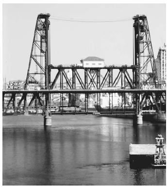 A steel bridge in Portland, Oregon. Steel's strength and resistance to corrosion make it an alloy useful for many purposes.