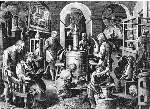 Alchemists considered transmutation as the conversion of one physical substance to another, such as base metals into valuable metals.