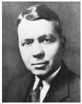 American chemist Harold Clayton Urey, recipient of the 1934 Nobel Prize in chemistry, "for his discovery of heavy hydrogen."